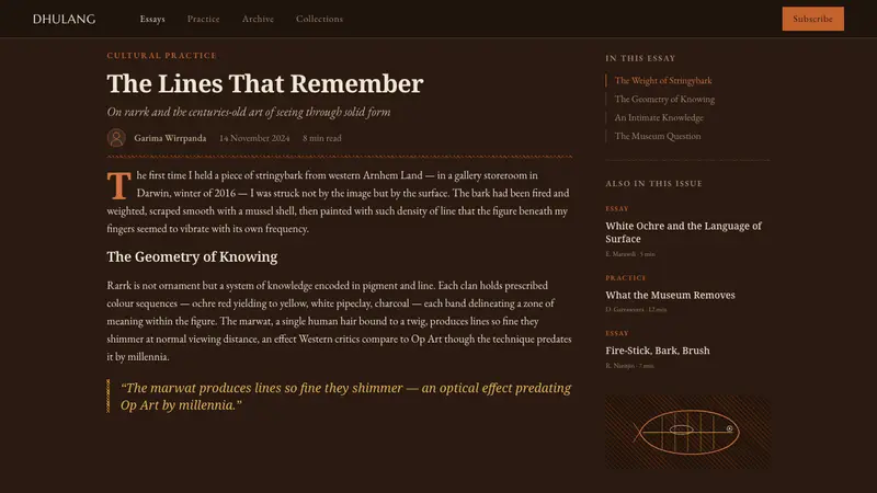 Arnhem X-Ray Bark Painting — Web · article