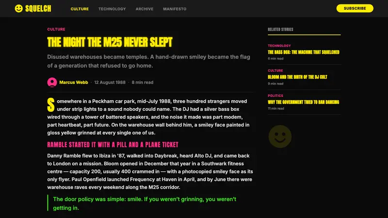 Acid House Smiley (1988) — Web · article