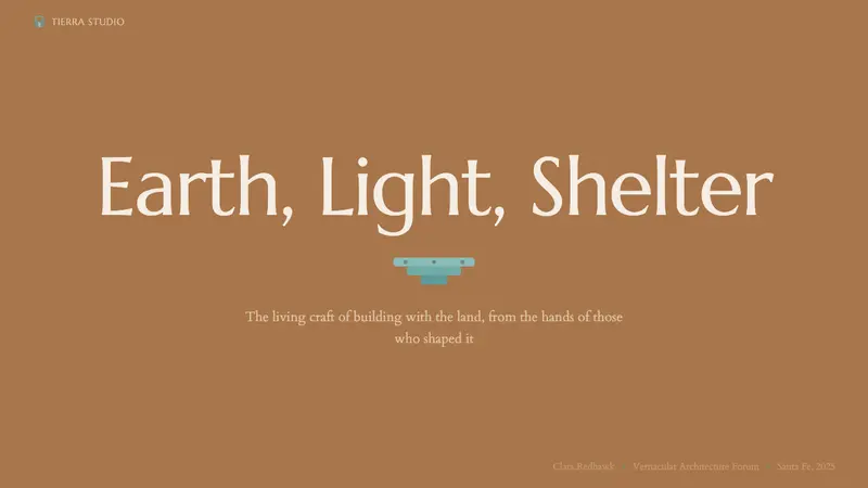 Adobe Pueblo Southwest — Slides · cover