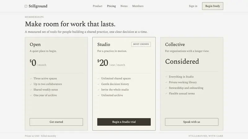 Agnes Martin White Grid — Web · pricing