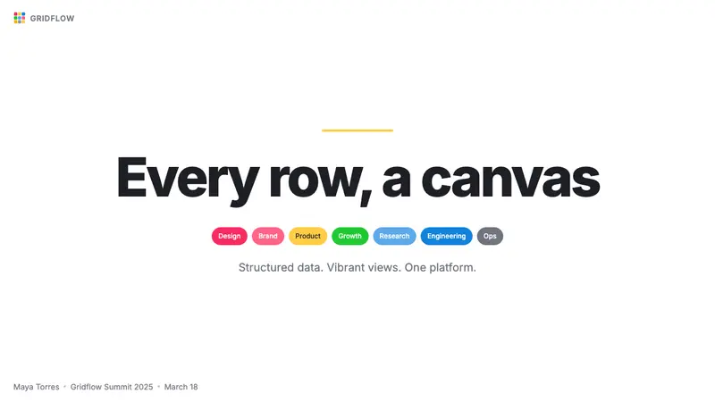 Airtable Spreadsheet-Rainbow — Slides · cover