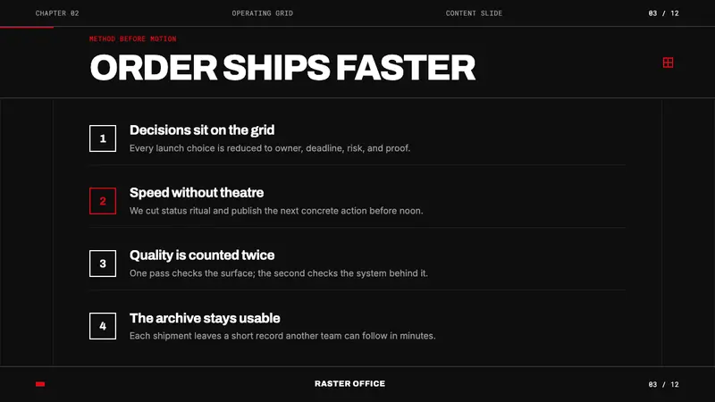 Akzidenz-Grotesk Berthold — Slides · content