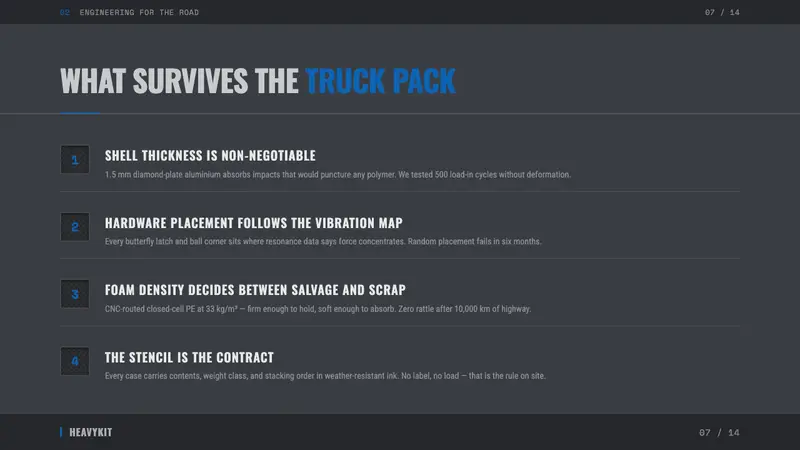 Aluminium Flight Case — Slides · content