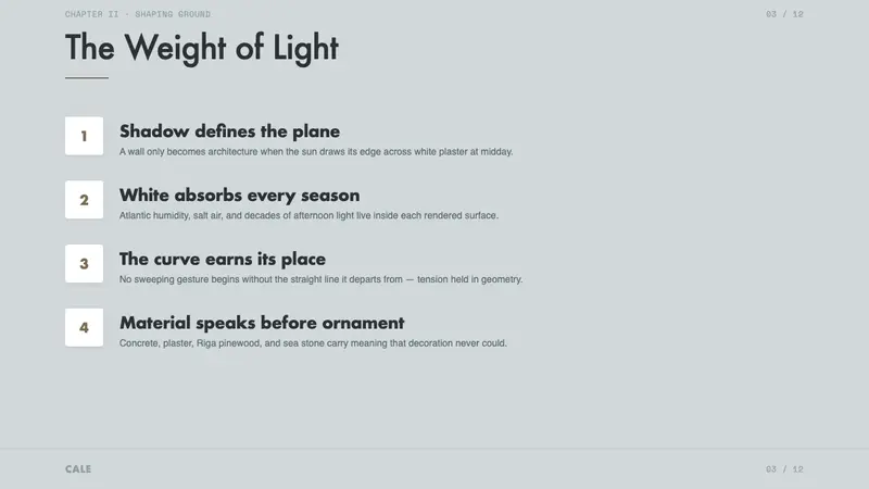 Alvaro Siza White — Slides · content