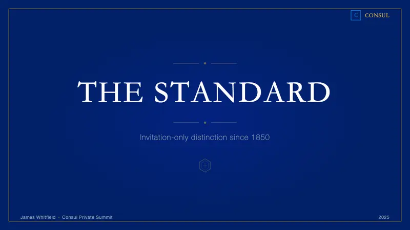 American Express Centurion — Slides · cover