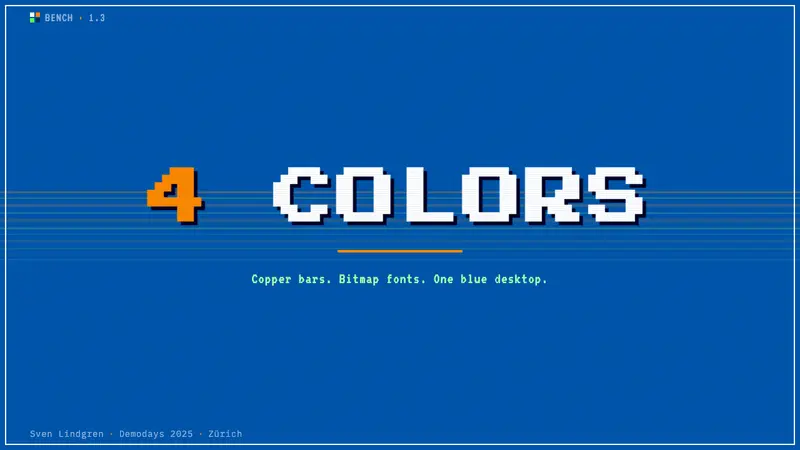 Commodore Amiga Workbench — Slides · cover