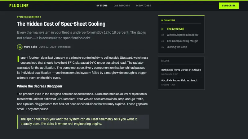 Fluorescent Antifreeze Green — Web · article
