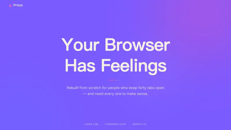 Arc Browser — Slides · cover