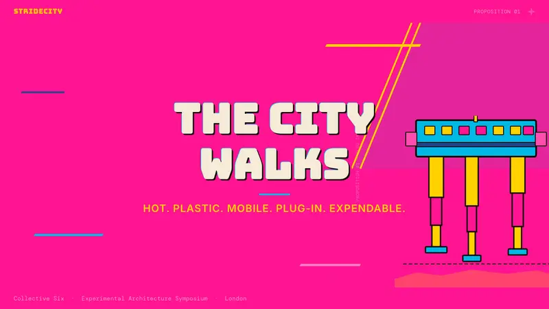 Archigram Walking City (1964) — Slides · cover
