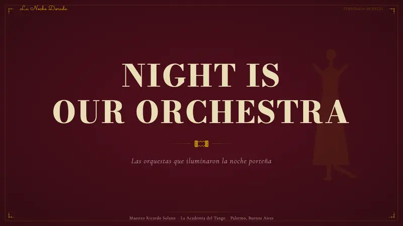 Argentine Tango Poster (1940) — Slides · cover