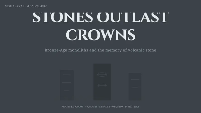 Armenian Vishapakar Dragon Stone — Slides · cover