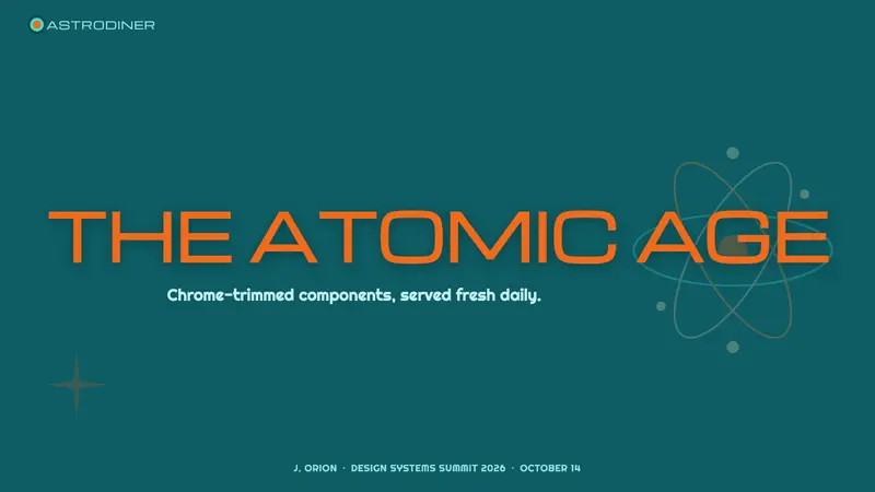 Atompunk / Raygun Gothic — Slides · cover