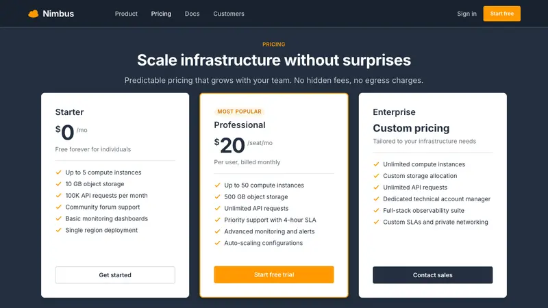 Amazon Web Services (AWS) — Web · pricing