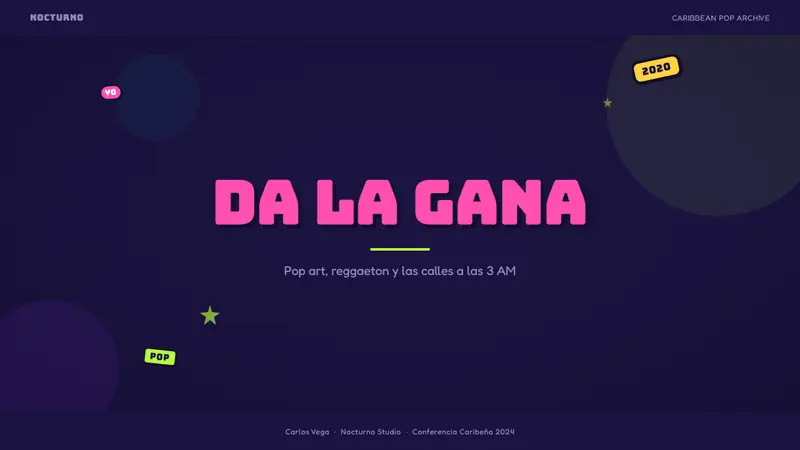 Bad Bunny YHLQMDLG — Slides · cover