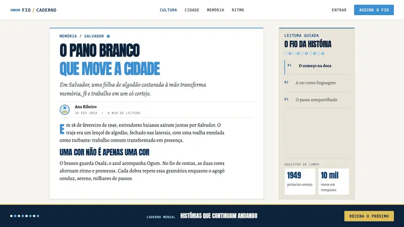 Afoxé Filhos de Gandhy — Web · article