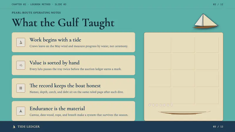 Bahraini Dhow Pearl-Diving Boat — Slides · content