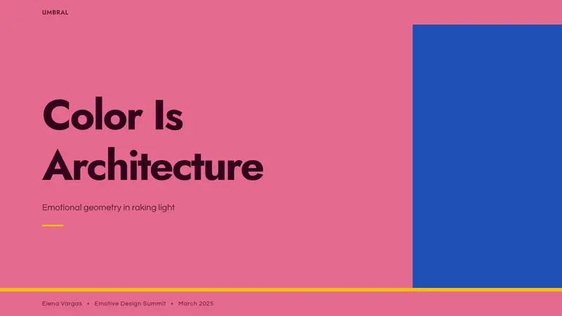 Barragán Emotional Architecture — Slides · cover