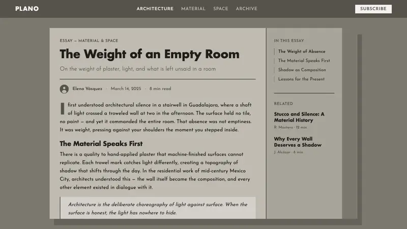Barragán Render in Gray — Web · article
