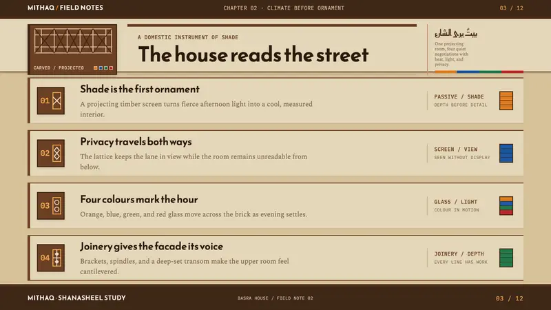 Basra Shanasheel — Slides · content
