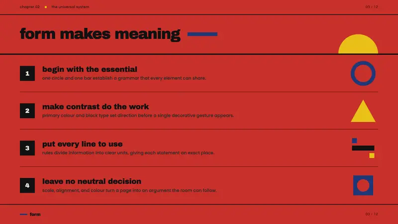 Bayer Universal Bauhaus — Slides · content