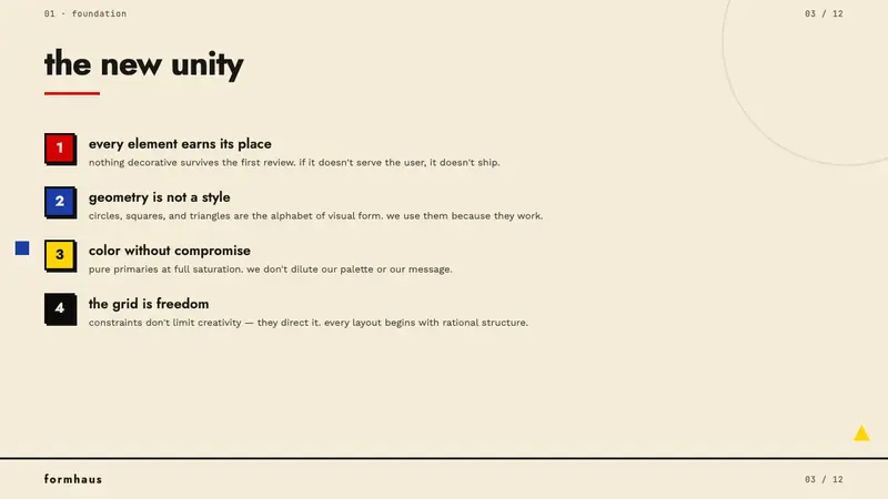 Bauhaus Weimar — Slides · content