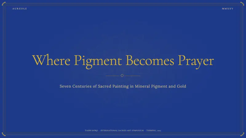 Bhutanese Drukpa Kagyu Thangka — Slides · cover