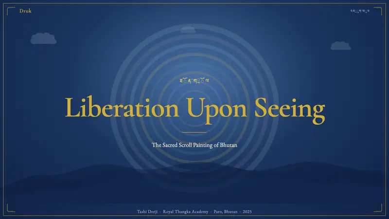 Bhutanese Thangka (Druk Style) — Slides · cover