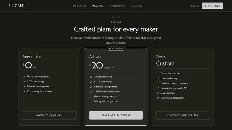 Bidar Bidriware Vessels — Web · pricing