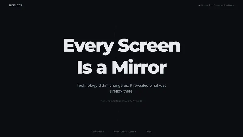 Black Mirror — Slides · cover