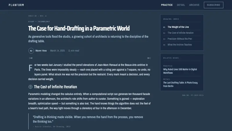 Cyanotype Blueprint — Web · article