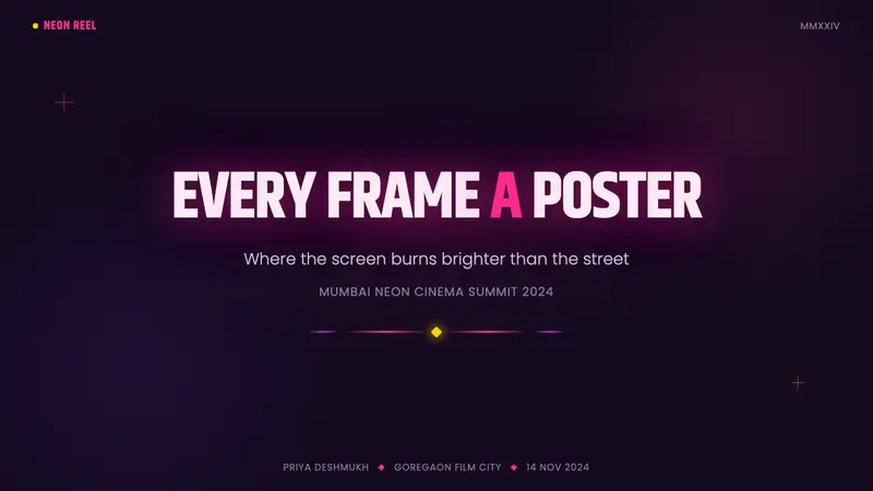 Bollywood Neon Mumbai — Slides · cover
