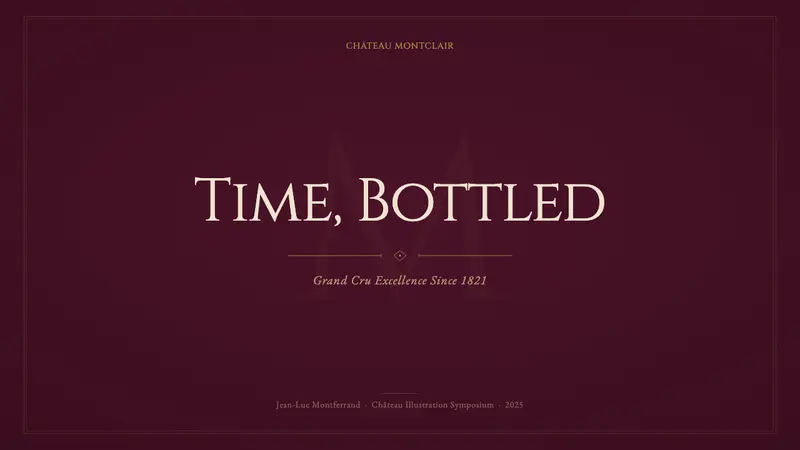 Bordeaux Wine Château — Slides · cover