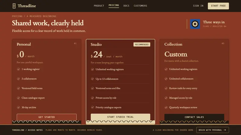 Bougainville Upe — Web · pricing