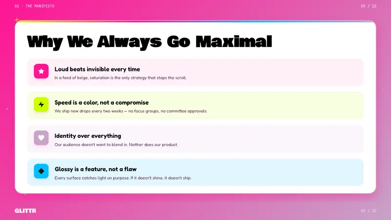 Bratz 2003 — Slides · content