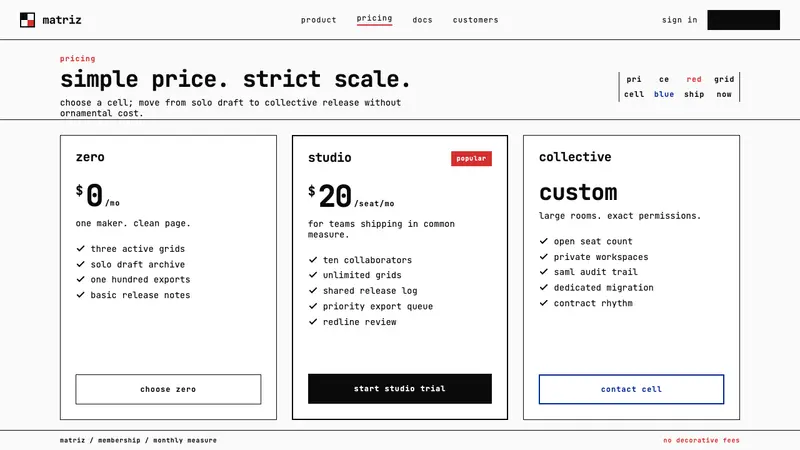 Brazilian Concrete Poetry — Web · pricing