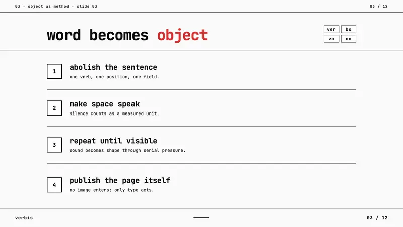 Brazilian Concrete Poetry — Slides · content