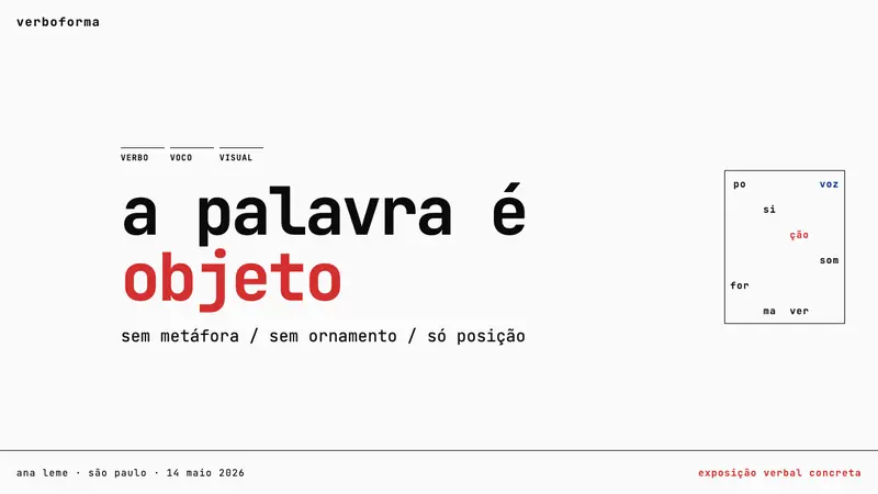 Brazilian Concrete Poetry — Slides · cover