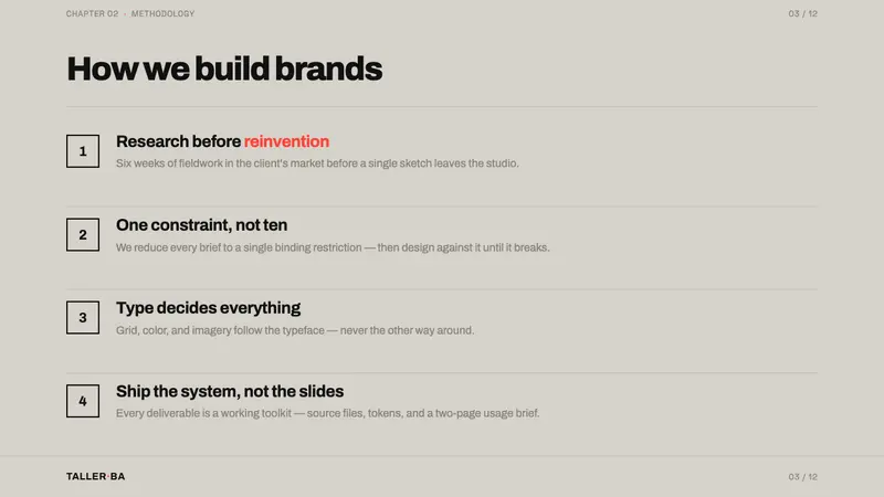 Buenos Aires Branding Studio — Slides · content