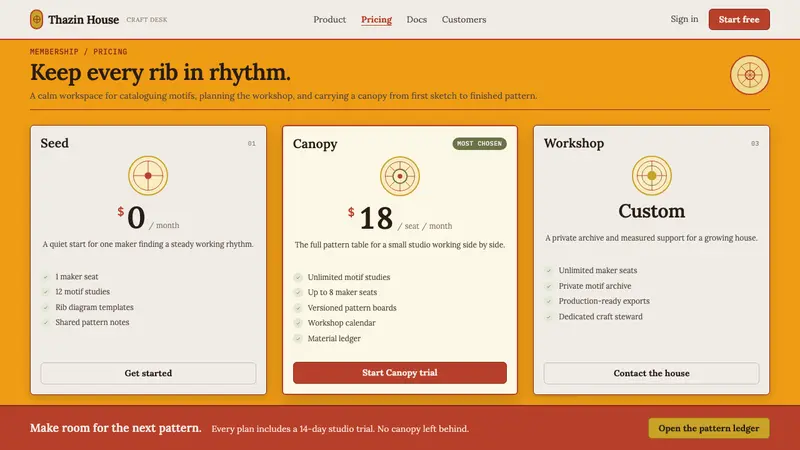 Pathein Parasol — Web · pricing