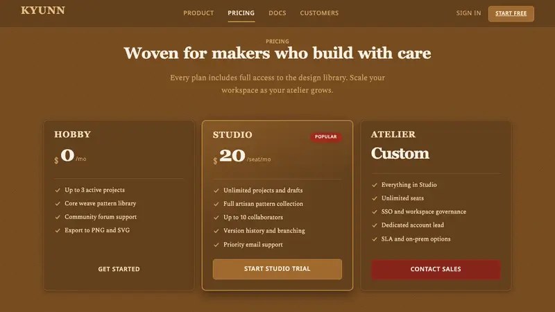 Burmese Cane Rattan — Web · pricing
