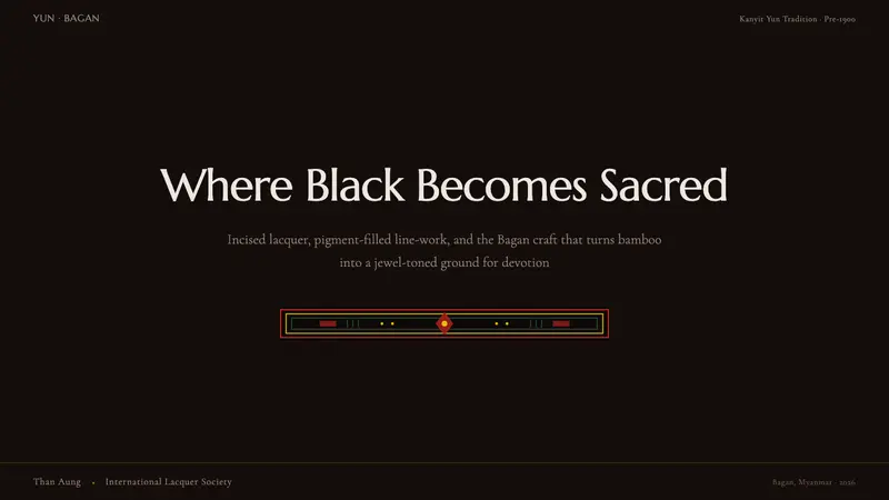 Burmese Yun Lacquerware — Slides · cover