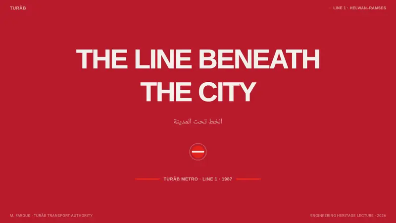 Cairo Metro Wayfinding — Slides · cover