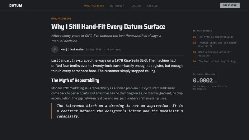 Caliper Machining — Web · article