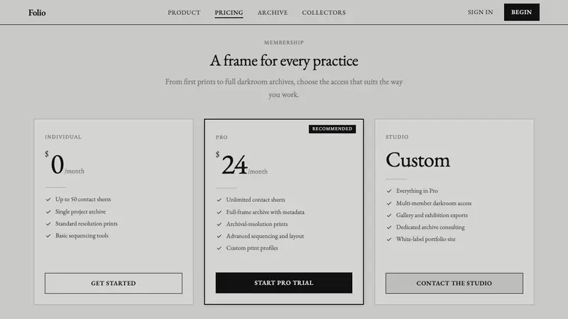 Cartier-Bresson Decisive Moment — Web · pricing