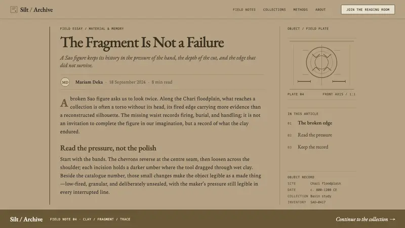 Sao Terracotta — Web · article