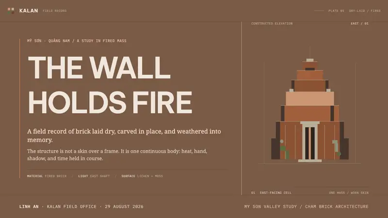 Cham My Son Towers — Slides · cover