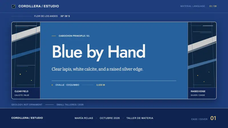 Chilean Lapis Lazuli — Slides · cover