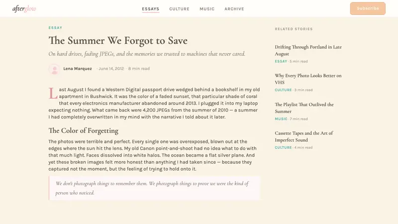Chillwave Tumblr 2010 — Web · article