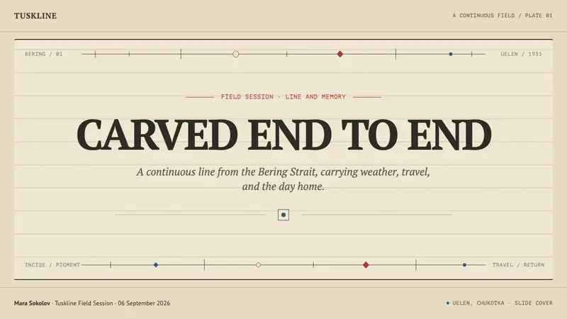Uelen Walrus Ivory — Slides · cover