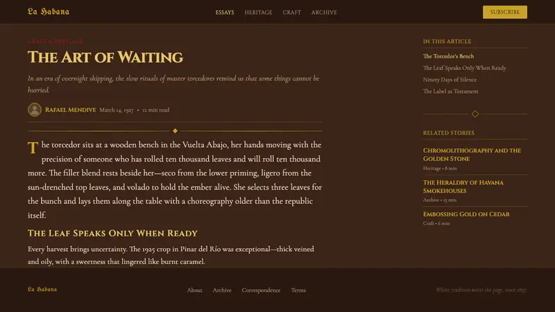 Cigar Box Label (Cuban) — Web · article